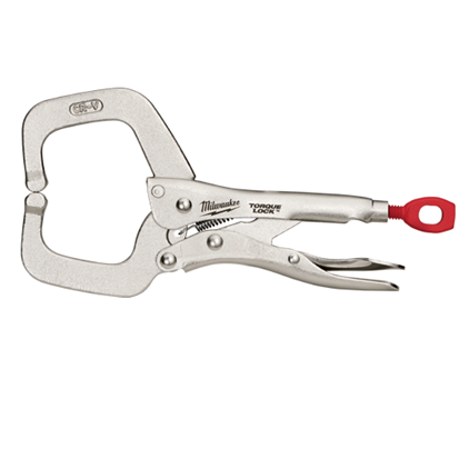 Irwin Vise Grip 24SP 24" long reach Locking C Clamp Plier with Swivel Pads. 