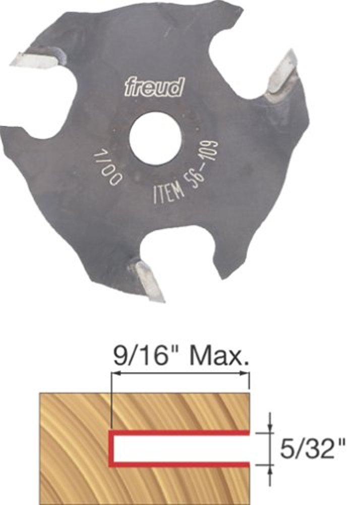 22-112 Dia. Dovetail Bit with 1/2 Shank Freud 1/2 