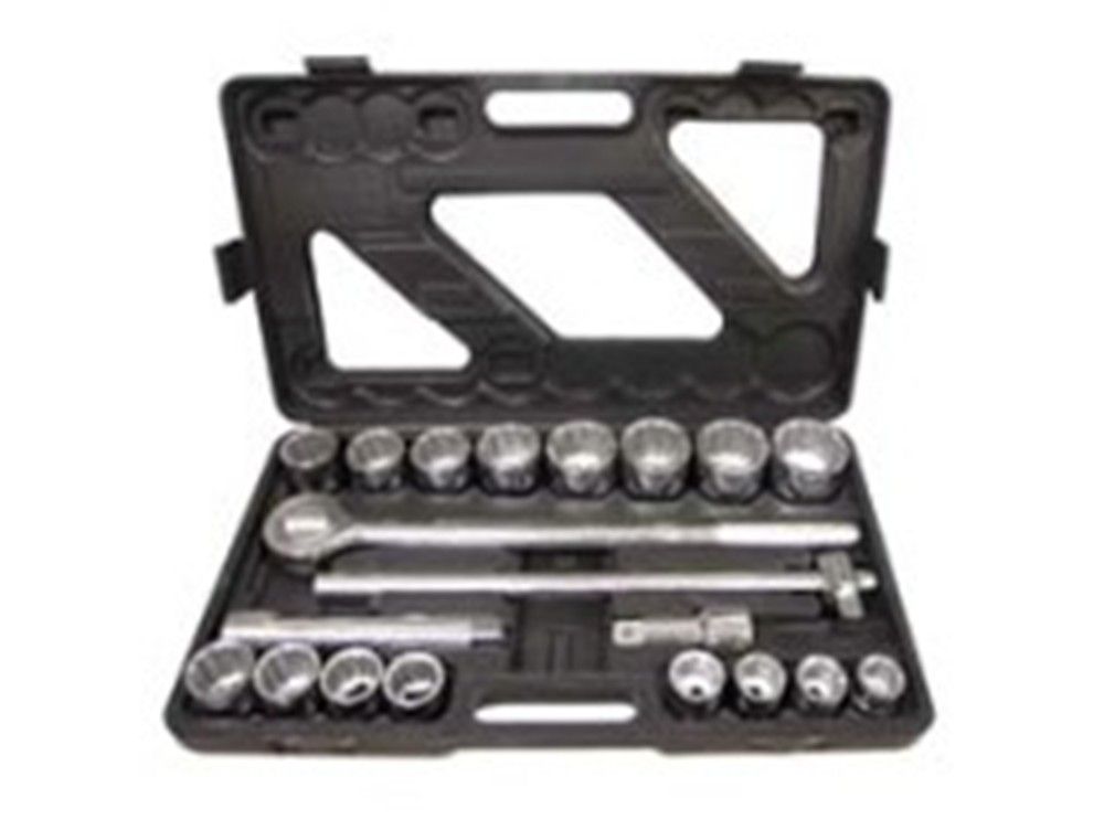 21pc SAE 3/4" Drive Socket Set W Storage Case Jumbo Ratchet Wrench Extension Ne1 for sale online 