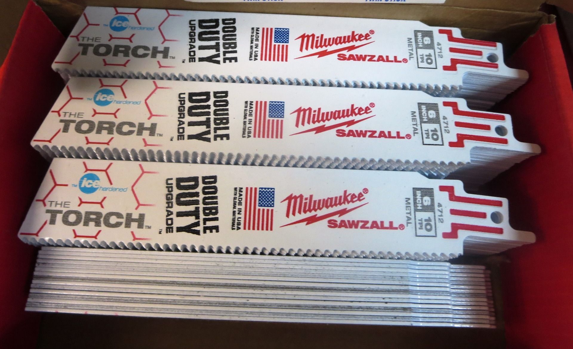 - IN STOCK 18 TPI The Torch Sawzall Blade Milwaukee 48-01-2769 12 in 10 Pk 