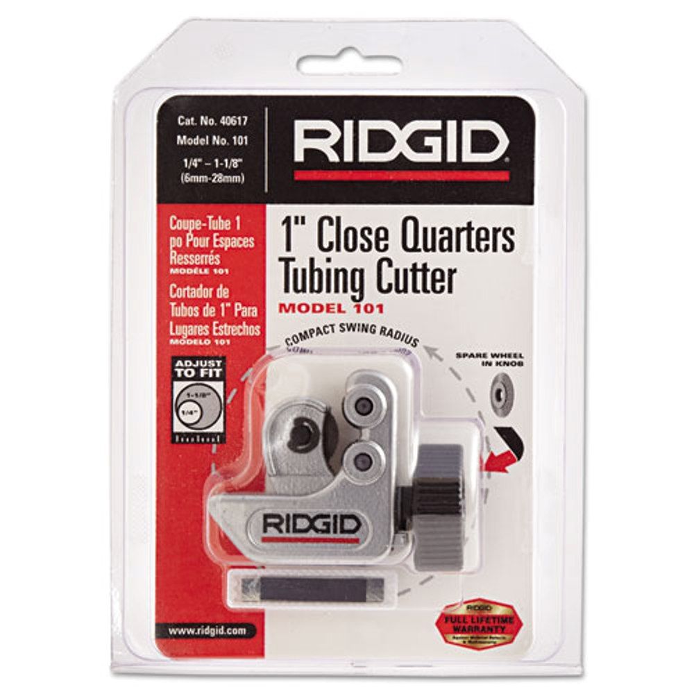 Ridgid Model 101 Close Quarters Tubing Cutter - 40617