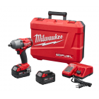 Milwaukee M18 1/2" Dr. Mid-Torque Impact Wrench with Detent Pin Kit - 2860-22