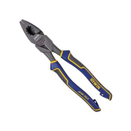 Irwin Vise-Grip® 9-1/2" High Leverage Lineman's Pliers with Fish Tape Puller - 1902415