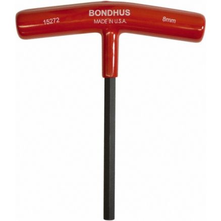 Bondhus 10mm Hex Key T-Handle 6" long - 15276