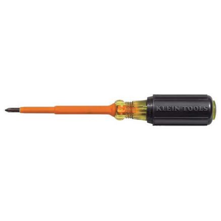 Klein Tools 4" Screwdriver Insulated #1 Phillips - 633-4-INS
