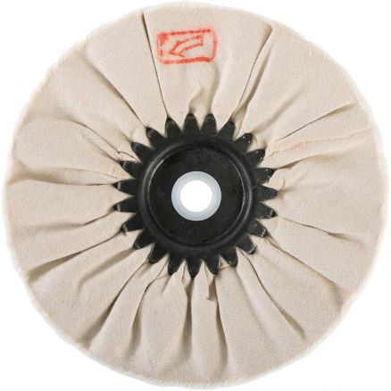 Woodstock D3194 Soft Airway Soft 6" x 5/8" Hole Buffing Wheel