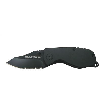 Sarge Knives Grunt Knife Black Compact Tactical - SK-800