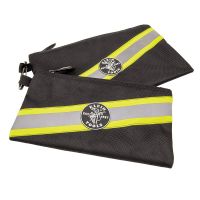 Klein Tools High-Visibility Zipper Bags 2-Pack - 55599
