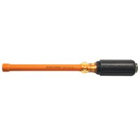 Klein Tools 3/8'' Insulated 6'' Shaft Nut Driver - 646-3/8-INS