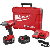 4 Mode Bare Tool Milwaukee 2759-20 M18 FUEL 1//2 Compact Impact Wrench w//Pin Detent; Torque = 220 ft-lbs ; with ONE-KEY