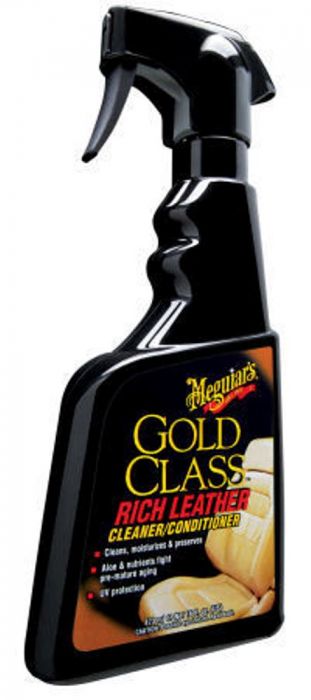 Meguiars Gold Class™ Rich Leather Cleaner & Conditioner 16oz. - G10916