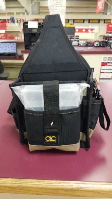 Custom leathercraft tool pouch top